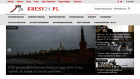 What Kresy24.pl website looked like in 2020 (3 years ago)