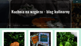 What Kuchnianawzgorzu.pl website looked like in 2020 (3 years ago)