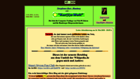 What Kurt-staudt.de website looked like in 2020 (3 years ago)