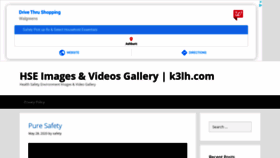 What K3lh.com website looked like in 2020 (3 years ago)