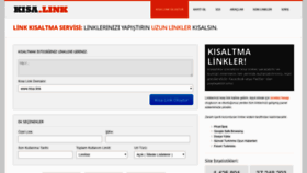 What Kisa.link website looked like in 2020 (3 years ago)