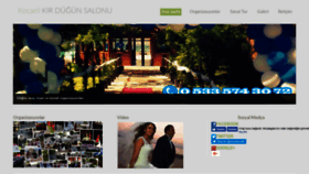What Kocaelikirdugunsalonu.com website looked like in 2020 (3 years ago)