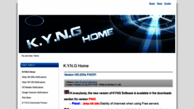 What Kyngdvb.com website looked like in 2020 (3 years ago)