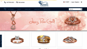 What Kreeli.com website looked like in 2020 (3 years ago)