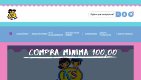 What Ksfashionkids.com.br website looked like in 2020 (3 years ago)