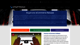 What Kryptronic.com website looked like in 2020 (3 years ago)