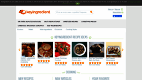 What Keyingredient.com website looked like in 2020 (3 years ago)