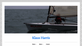 What Klaus.blog website looked like in 2020 (3 years ago)