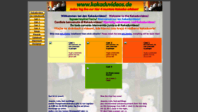 What Kakaduvideos.de website looked like in 2020 (3 years ago)