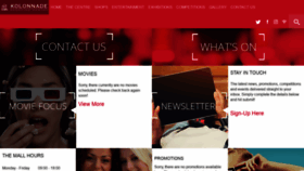 What Kolonnadecentre.co.za website looked like in 2020 (3 years ago)