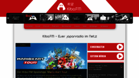 What Kibo.fm website looked like in 2020 (5 years ago)