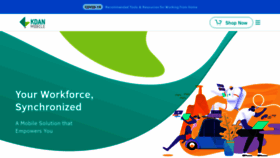 What Kdanmobile.com website looked like in 2020 (5 years ago)