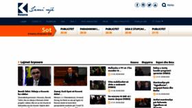 What Klankosova.tv website looked like in 2020 (3 years ago)