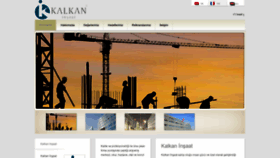 What Kalkaninsaat.com.tr website looked like in 2020 (3 years ago)