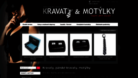 What Kravaty-motylky.cz website looked like in 2020 (3 years ago)