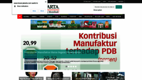What Koranjakarta.com website looked like in 2020 (3 years ago)