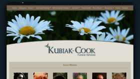 What Kubiakcook.com website looked like in 2020 (3 years ago)