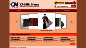 What Kmsilkhouse.com website looked like in 2020 (3 years ago)