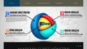 What Kion.com.tr website looked like in 2020 (3 years ago)