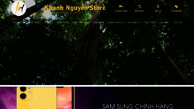 What Khanhnguyenmobile.com website looked like in 2020 (4 years ago)