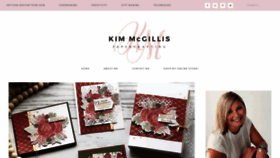 What Kimmcgillis.com website looked like in 2020 (3 years ago)
