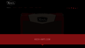 What Koch-amps.com website looked like in 2020 (3 years ago)