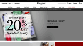What Kerastase-usa.com website looked like in 2020 (3 years ago)