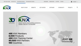 What Knx.org website looked like in 2020 (3 years ago)