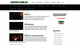 What Kiepscy.org.pl website looked like in 2020 (3 years ago)