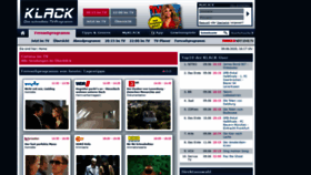 What Klack.de website looked like in 2020 (3 years ago)