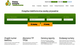 What Ksiazkatelefoniczna.info website looked like in 2020 (3 years ago)