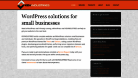What Kevindustries.com website looked like in 2020 (5 years ago)