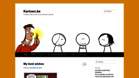 What Kartoen.be website looked like in 2020 (3 years ago)