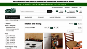 What Kitchenandmuchmore.com website looked like in 2020 (3 years ago)