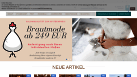 What Kleiderfreuden.de website looked like in 2020 (3 years ago)