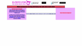 What Klokoo.com website looked like in 2020 (3 years ago)