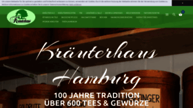 What Kraeuterhaus.net website looked like in 2020 (3 years ago)