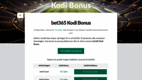 What Kodibonus.al website looked like in 2020 (3 years ago)