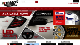 What Kingmotorsports.com website looked like in 2020 (3 years ago)