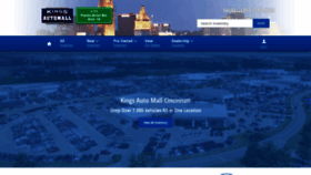 What Kingsautomall.com website looked like in 2020 (3 years ago)