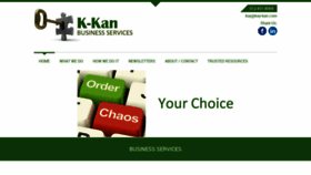 What Kay-kan.com website looked like in 2020 (3 years ago)