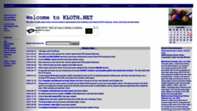 What Kloth.net website looked like in 2020 (3 years ago)