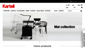 What Kartellshop.cz website looked like in 2020 (3 years ago)