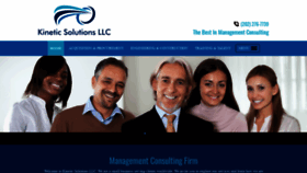 What Kineticsolutionsllc.com website looked like in 2020 (5 years ago)
