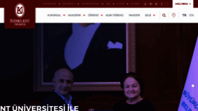 What Kent.edu.tr website looked like in 2020 (5 years ago)