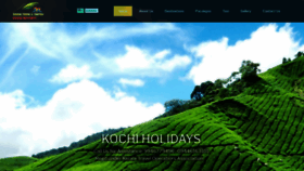 What Kochiholidays.com website looked like in 2020 (3 years ago)