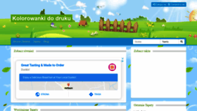 What Kolorowanki-dzieci.pl website looked like in 2020 (3 years ago)