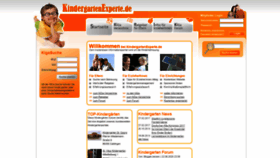 What Kindergartenexperte.de website looked like in 2020 (3 years ago)