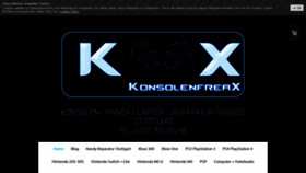 What Konsolenfreax.de website looked like in 2020 (3 years ago)