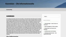 What Kurzreisen-4you.de website looked like in 2020 (3 years ago)